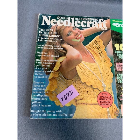 Vintage Craft-Art & Needlework Digest April 1988 & Good Housekeeping Needlecraft - Picture 4 of 4